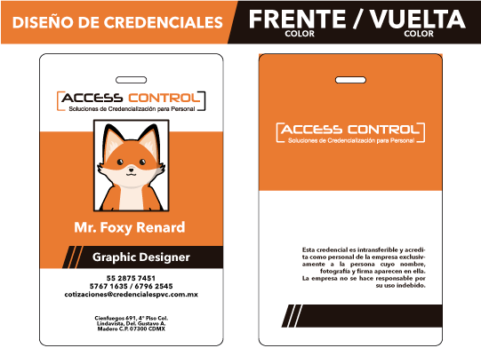 CREDENCIALES EN PVC EN ECATEPEC