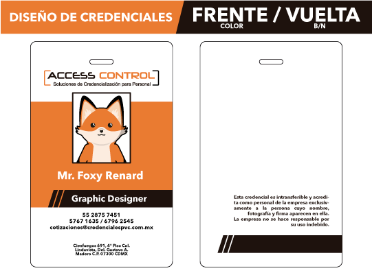CREDENCIALES EN PVC EN LA CIUDAD DE MÉXICO